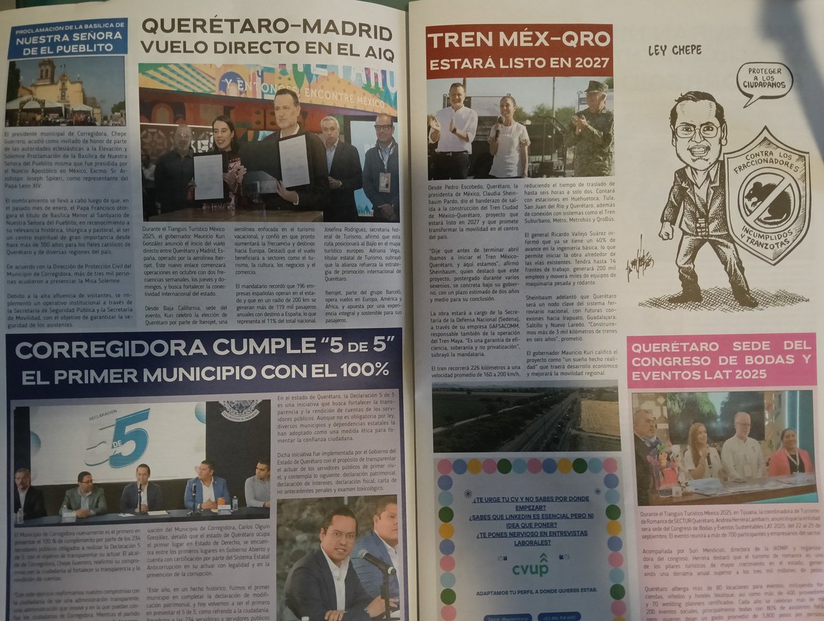 cristianjdg1's tweet photo. Asi hoy todo #queretaro, lleno de esta #publicacion #DistritoQueretaro, casi todo de #corregidora y @JosueGro, cuanto nos esta #costando tu #nuevo #goldenBoy @makugo ? https://t.co/GVmZm3vMiX
