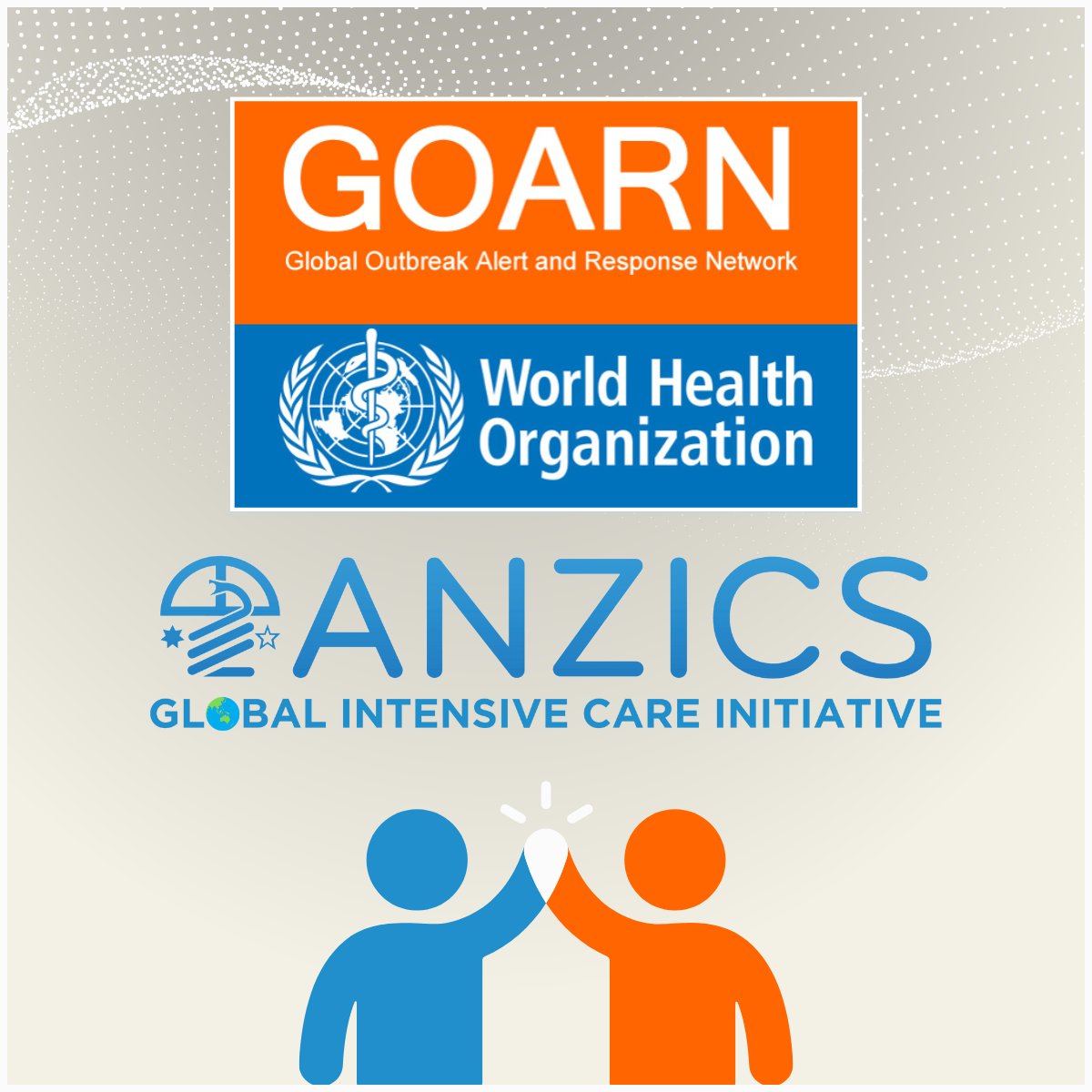 anzics's tweet image. 🌍 We’re pleased to share that the ANZICS Global Intensive Care Initiative (GICI) is now an official member of the World Health Organization’s Global Outbreak Alert and Response Network (GOARN).
GOARN is a global network of over 300 institutions working together to support…