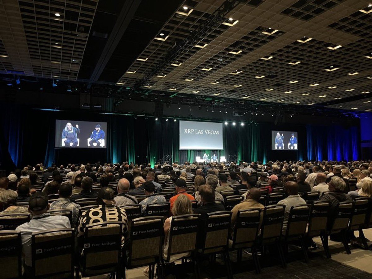 Thank you to Brad and Danielle Kimes for providing the best conference in  crypto, XRP Las Vegas. We appreciate your exhaustive, multi-year effort to  connect the best community in crypto, the #XRPArmy!