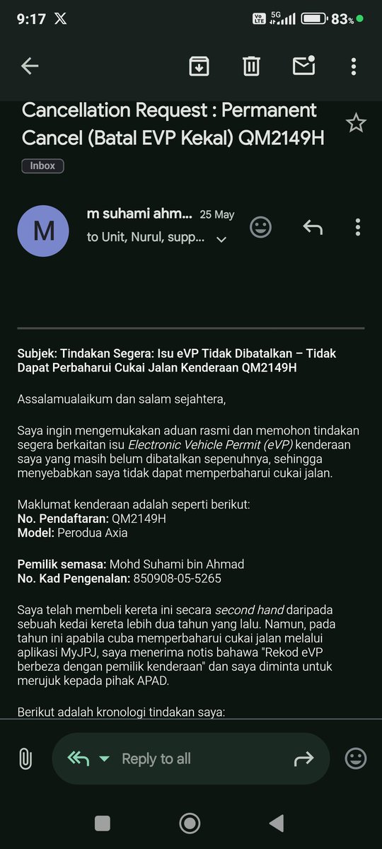 _fadali's tweet photo. Korang fikir balik lahh kalau nak deal dengan @GrabMY ni..dah emel dan apply ikut prosedur jawapan hanyalah ' pihak atasan ' 
Menyusahkan orang..lepastu kalau setakat tanya dekat sosial media ni ROBOT je jawab..ulang2 haha..sembang antara yang terbaik tp service kelaut. https://t.co/nkWgjpTuSJ