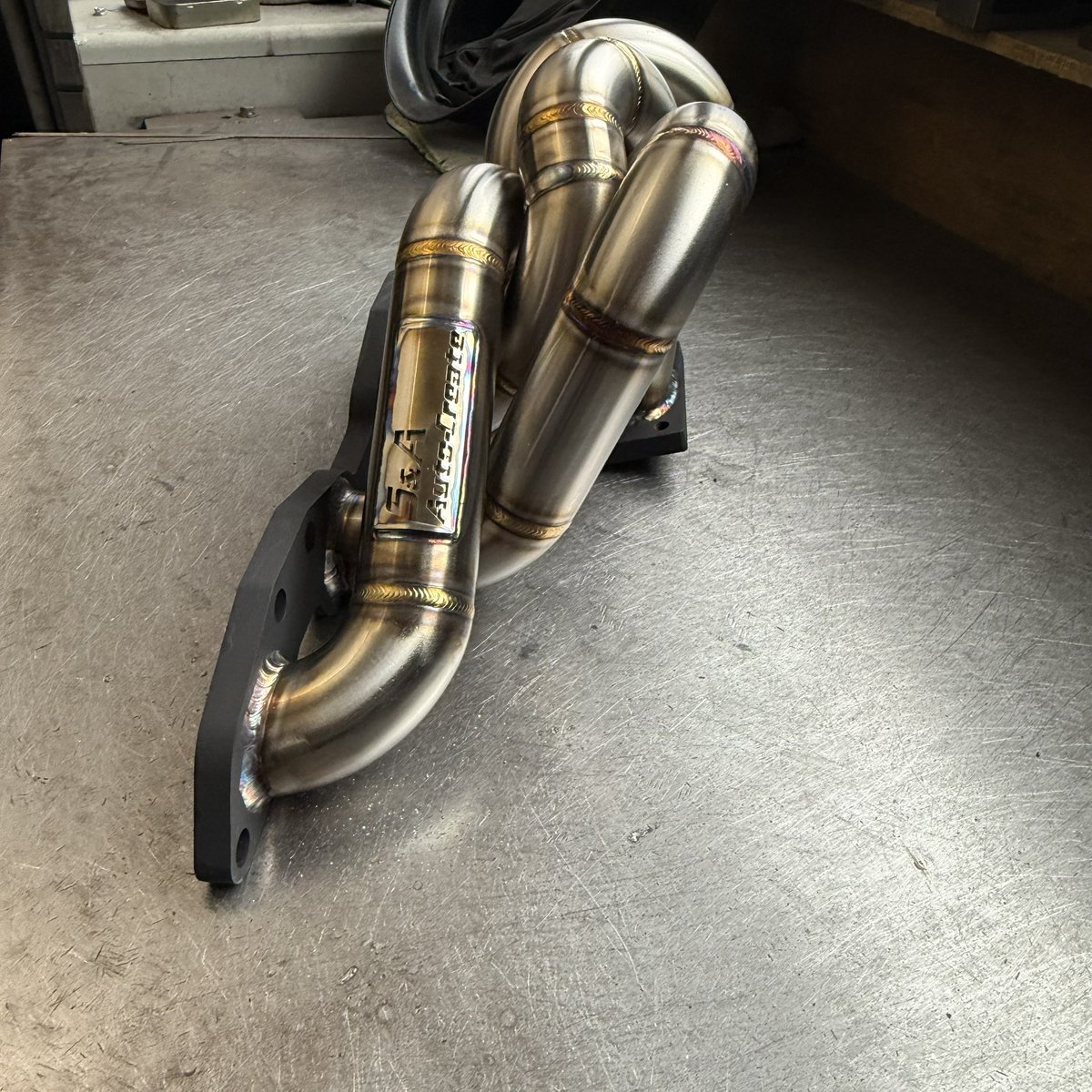 SA42772829's tweet photo. SR20 ボルトオンタイプ

#エキマニ　#SR20 #ベルヌーイ https://t.co/dqyb52KWpZ
