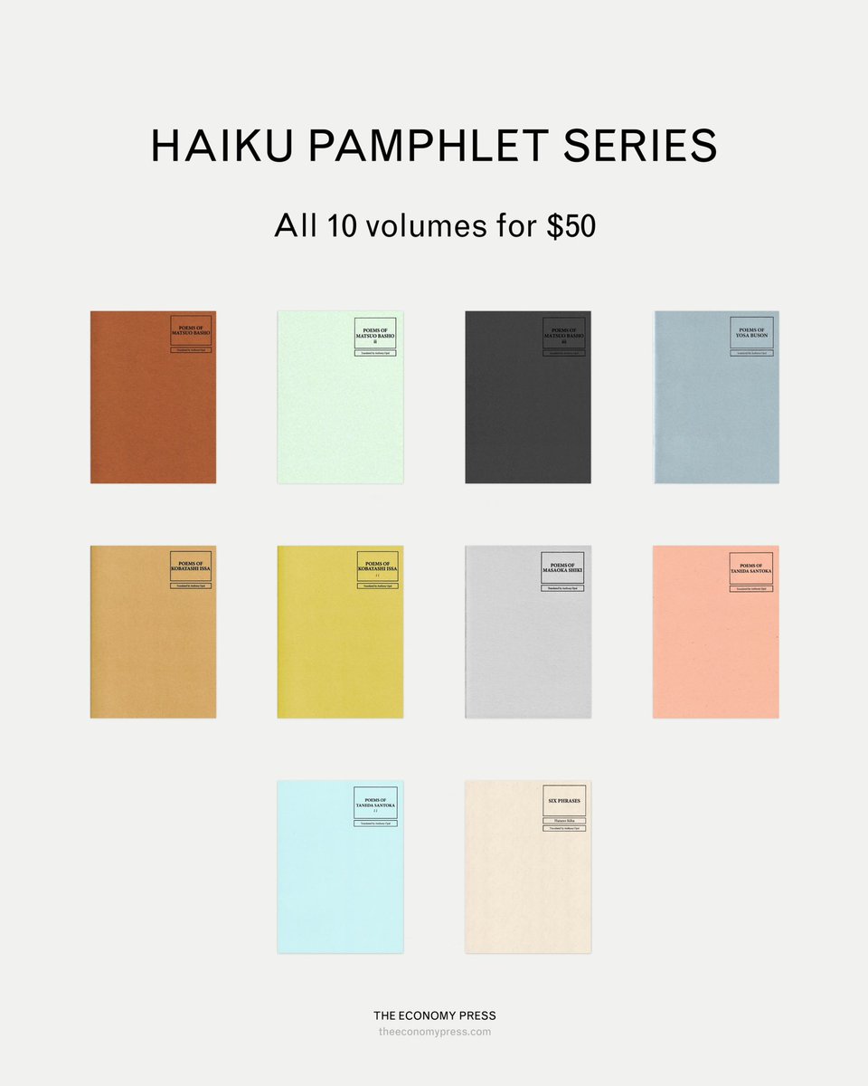 POEMS OF MATSUO BASHO iii is a short collection of haiku that highlights Basho’s understanding of self through sabi (loneliness), shiori (tenderness), and hosomi (lightness).

Each translation is accompanied by the original Japanese text and English transliteration (romaji).