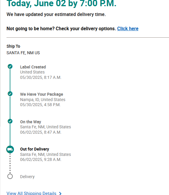 bugsbex's tweet photo. @UPS hey you pile of skanky whores dick:  it's six fuck you 50 and your pussy driver isn't here yet., https://t.co/xSceqqho2n
