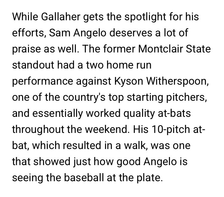 Baseball U ® (@baseballu) on Twitter photo Former <a href="/montclair_base/">Montclair Baseball</a> alum Sam Angelo earns All Tournament team
keepingitheel.com/five-unc-baseb… Former <a href="/montclair_base/">Montclair Baseball</a> alum Sam Angelo earns All Tournament team
keepingitheel.com/five-unc-baseb…