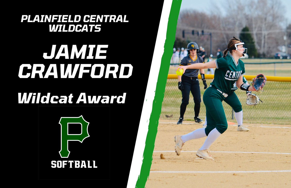 2025 Wildcat Award went to Jamie Crawford!  

Jamie exemplifies what it means to be a Plainfield Central Wildcat. She sets high expectations for herself and the team, seeks and accepts feedback, and gives 100% effort.  

Congrats Jamie!