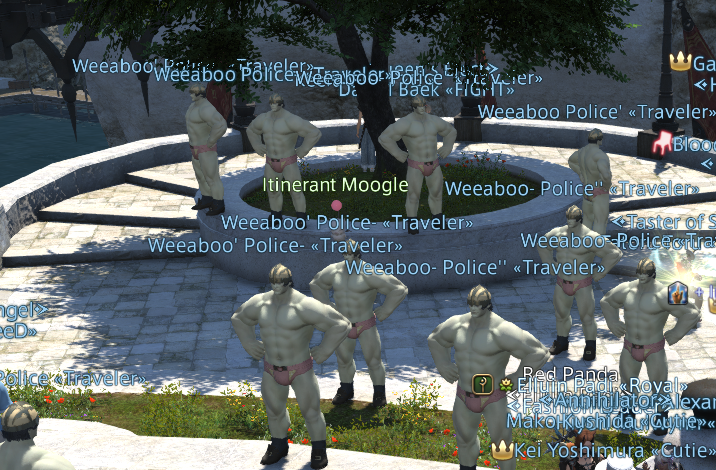 Tea_Loving_Bre's tweet photo. never a normal day in limsa https://t.co/K7fCyNRoZw