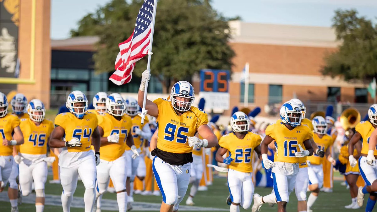 i’ll be taking an official visit to Angelo State from June 10th-12th!
<a href="/AngeloStateFB/">Angelo State Football</a>