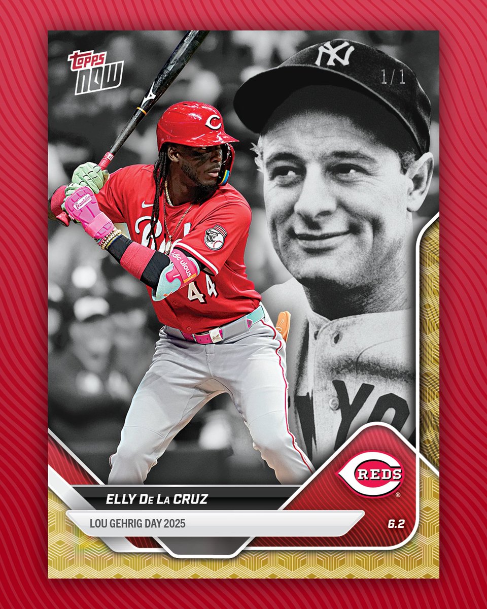Topps (@topps) on Twitter photo We're honored to announce a partnership with MLB & <a href="/SlangsOnSports/">Sarah Langs</a> to release a set of Lou Gehrig trading cards.
Net proceeds will be donated to the Sean M. Healey Center for ALS at Massachusetts General Hospital.
1/1 autographs of all 30 players are available for auction with We're honored to announce a partnership with MLB & <a href="/SlangsOnSports/">Sarah Langs</a> to release a set of Lou Gehrig trading cards.
Net proceeds will be donated to the Sean M. Healey Center for ALS at Massachusetts General Hospital.
1/1 autographs of all 30 players are available for auction with