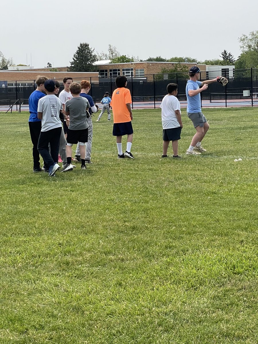 Middle school camp got off to a great start today!