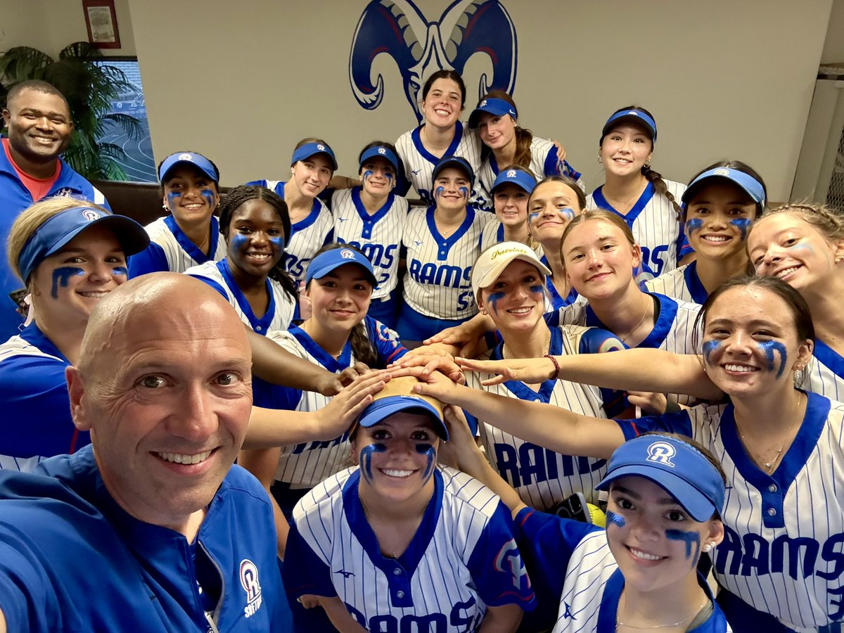 Riverside Rams Softball 🥎 (@riversideramssb) on Twitter photo So proud of this group of warriors! Rams win a nail-biter 3-2 to advance to the Region 5D semifinals tomorrow at Riverbend!
Team energy off the charts 🔥
Pitching outstanding by <a href="/kadans2025/">Kaylee Kadans</a> & <a href="/BMOliviero/">Brooklyn Oliviero</a> 🔥
Killer team defense led by <a href="/bui_ashley2026/">Ashley Bui</a> & <a href="/g_cinnamon2026/">Gabriela Cinnamon</a> 🔥
Clutch So proud of this group of warriors! Rams win a nail-biter 3-2 to advance to the Region 5D semifinals tomorrow at Riverbend!
Team energy off the charts 🔥
Pitching outstanding by <a href="/kadans2025/">Kaylee Kadans</a> & <a href="/BMOliviero/">Brooklyn Oliviero</a> 🔥
Killer team defense led by <a href="/bui_ashley2026/">Ashley Bui</a> & <a href="/g_cinnamon2026/">Gabriela Cinnamon</a> 🔥
Clutch
