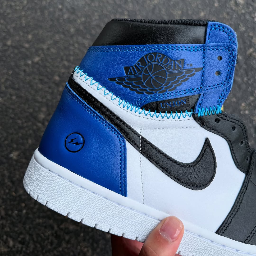 Union LA x Fragment x Air Jordan 1 High Releasing in 2026 🔵⚡ bit.ly/3UTTrBk
