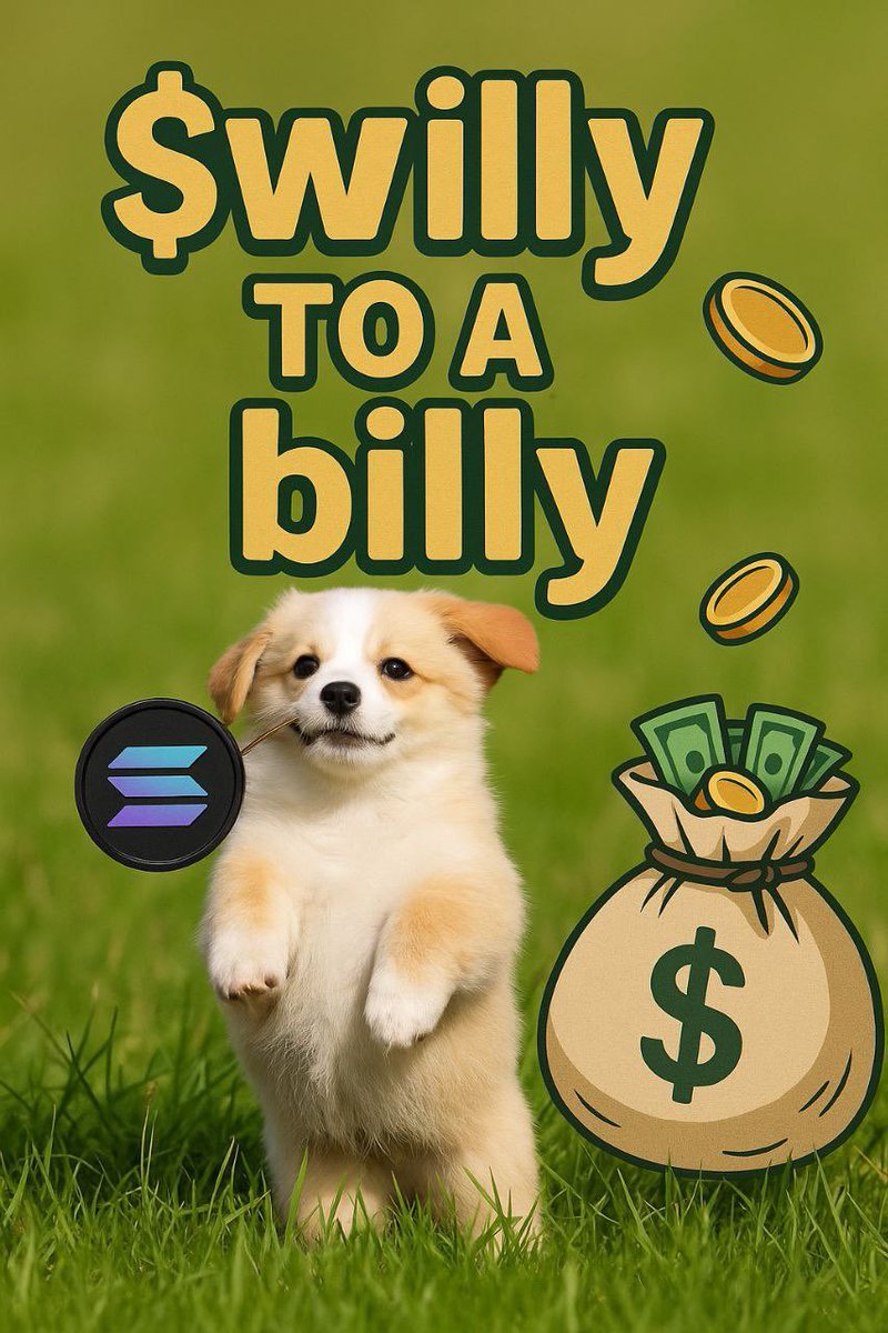 <a href="/Dior100x/">Dior</a> That’s why I’m locked in on $WILLY — no more guessing, just grinding.
