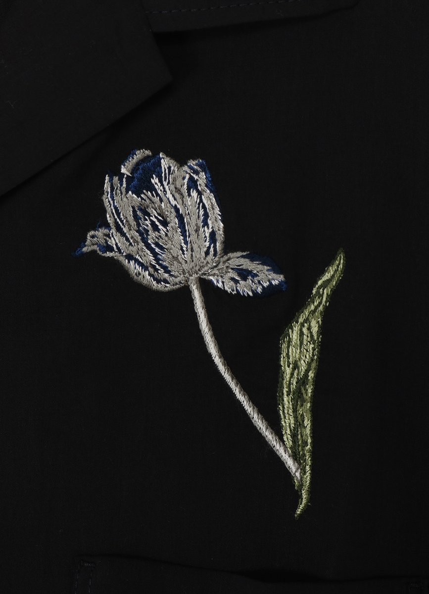 花刺繍を施した WILDSIDE YOHJI YAMAMOTO Original Collection 半袖