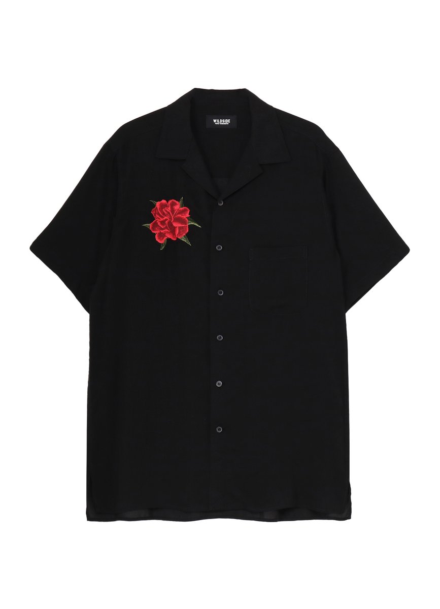 花刺繍を施した WILDSIDE YOHJI YAMAMOTO Original Collection 半袖