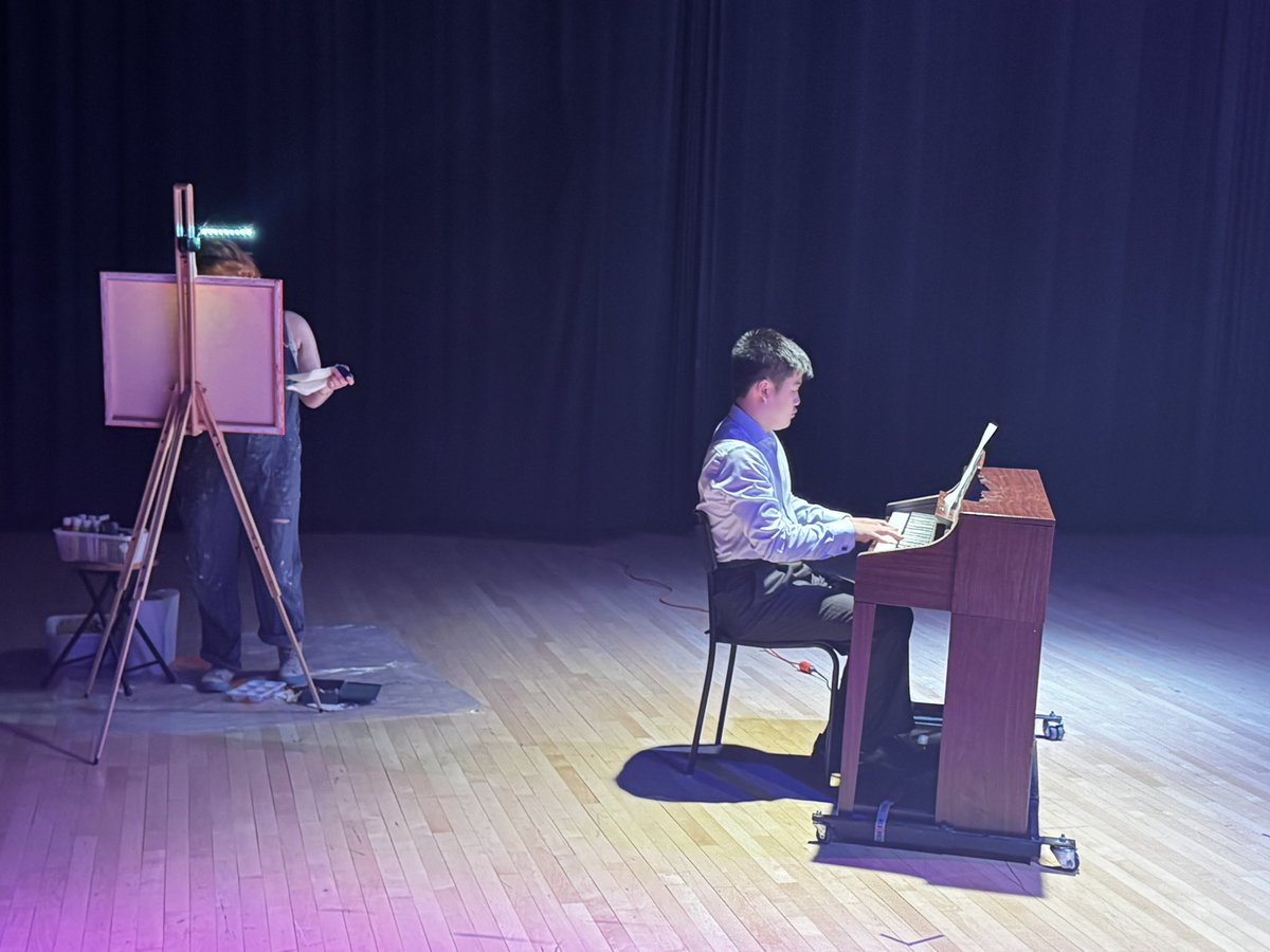 Our SPCSS SAC  hosted its 4th annual coffee house on May 15. This year, performances included a variety of vocal acts as well as skits, comedy, an interpretive artist, a blind-folded classical pianist, and a song performed in ASL. An amazing evening.  @pvnccdsb #BeingCreative