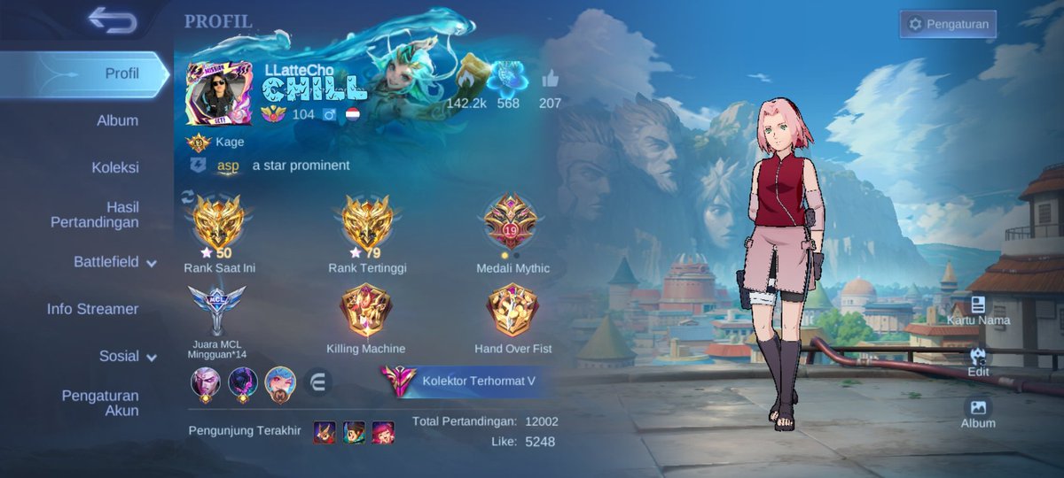 LLatteCho's tweet image. akhirnya ganti penjaga jirrr setelah 1 bulan bermode hematt