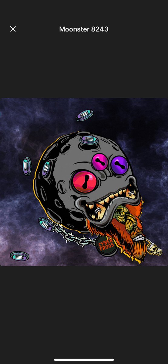 Good Night X fam. Drop a GN back if you want. Here’s a Moonster this Monday Night. 🌕 🚀 $MROCKS