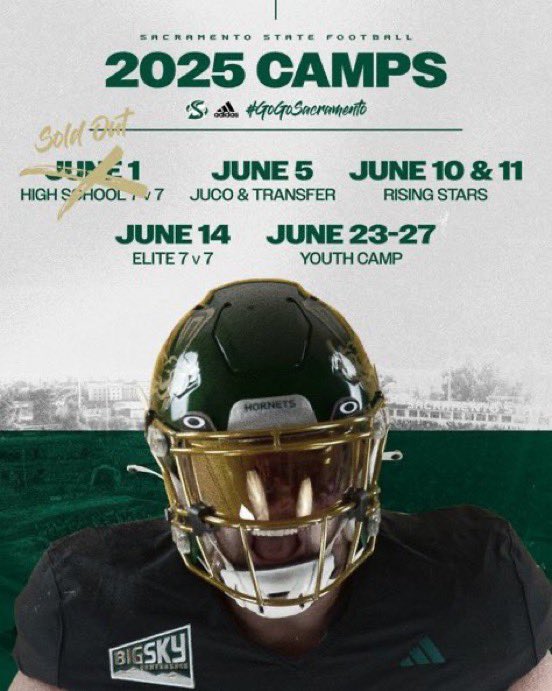 Isaiah “Zay” Robinson (@whynotzay) on Twitter photo I will be at the <a href="/SacHornetsFB/">Sac State Football</a> Juco & Transfer camp ready to compete and get better! 🐝#GoGoSacramento
<a href="/DWalls2ND/">Darrin Walls</a> <a href="/BrennanMarion4/">Coach Marion</a> <a href="/CoachMarshawn/">Marshawn Friloux 🏁</a> <a href="/BeardedGlory74/">Coach David Linares</a> <a href="/Miles_Williams2/">Miles Williams</a> <a href="/CoachKPole/">Kalafitoni Pole</a> <a href="/ramos_Laney_FB/">Josh Ramos</a> <a href="/beam_coach/">Coach John Beam</a> <a href="/CoachTakeOver/">Damante Horton</a> <a href="/dantemarsh/">Dante Marsh</a> I will be at the <a href="/SacHornetsFB/">Sac State Football</a> Juco & Transfer camp ready to compete and get better! 🐝#GoGoSacramento
<a href="/DWalls2ND/">Darrin Walls</a> <a href="/BrennanMarion4/">Coach Marion</a> <a href="/CoachMarshawn/">Marshawn Friloux 🏁</a> <a href="/BeardedGlory74/">Coach David Linares</a> <a href="/Miles_Williams2/">Miles Williams</a> <a href="/CoachKPole/">Kalafitoni Pole</a> <a href="/ramos_Laney_FB/">Josh Ramos</a> <a href="/beam_coach/">Coach John Beam</a> <a href="/CoachTakeOver/">Damante Horton</a> <a href="/dantemarsh/">Dante Marsh</a>