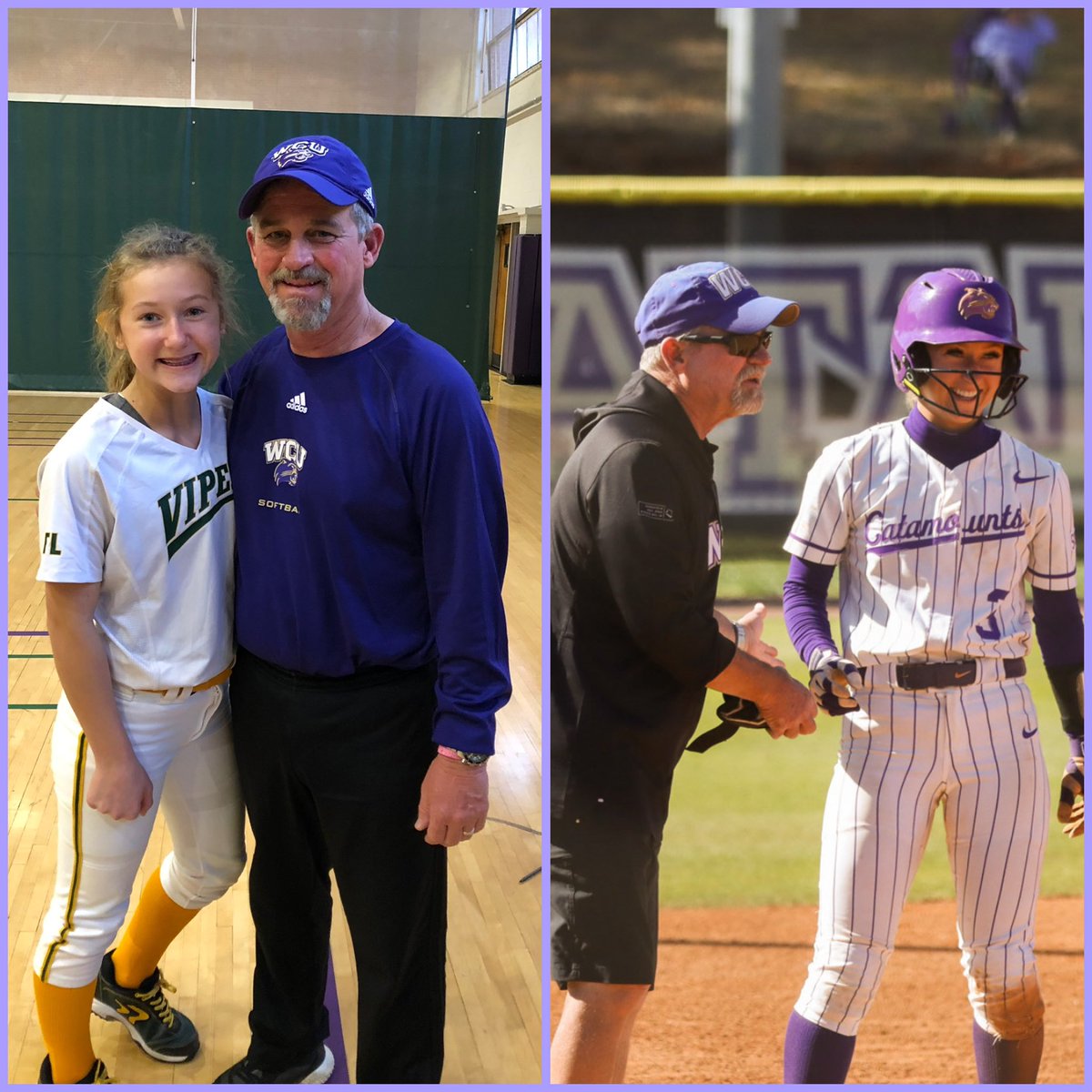 How it started vs how it’s going 
Go Cats!!
<a href="/CatamountSB/">Western Carolina Softball</a>