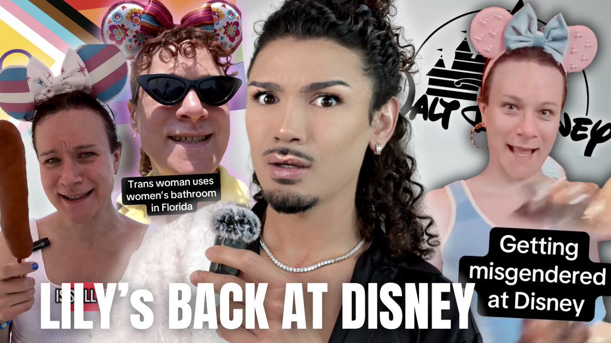 _ajtsanchez's tweet image. youtu.be/e7rJjh3AwAI?si…
New YouTube video is up!
Biological man cosplaying a woman is back at Disney. 🏳️⚧️
Complaining about being misgendered, boasting about using the girls bathroom and peeing while standing up. Even looking for a light saber that he can use as a sex toy! 🤢🤮…