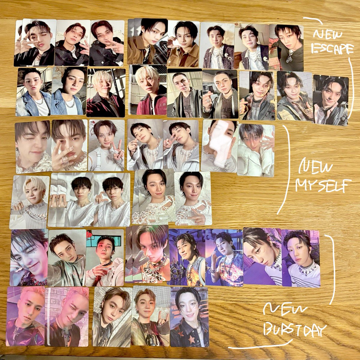 _myu_t's tweet photo. SEVENTEEN セブチ HAPPY BURSTDAY トレカ パズル IDカード weverse HMV タワレコ TSUTAYA 店舗特典 交換

【譲】1〜4枚目
エスクプス ジョシュア ジュン ウォヌ ディエイト ミンハオ ミンギュ ドギョム スングァン バーノン ディノ

【求】リプ画像
未所持 ホシ ウジ

お気軽にお声がけください🙇‍♀️ https://t.co/aqLqmkjb92