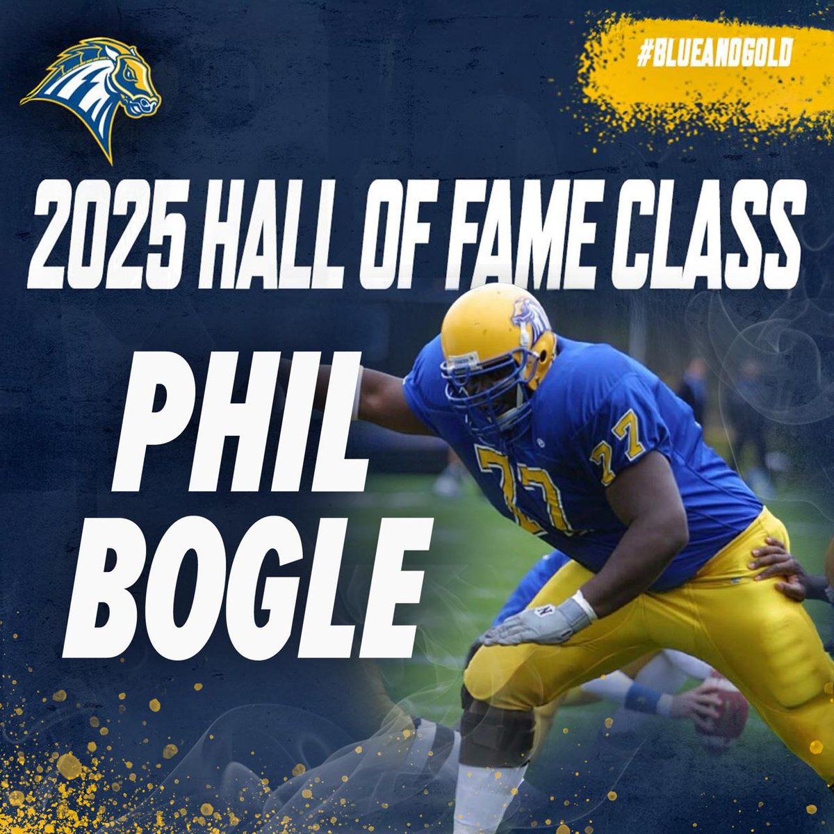 Phil Bogle (@phil_bogle) on Twitter photo I am truly honored to be inducted into this years class. Thanks to the HOF committee, all my coaches, teammates, and all support staff.
<a href="/UNHChargers/">New Haven Chargers</a> #HOF #BlueJacket #Riders I am truly honored to be inducted into this years class. Thanks to the HOF committee, all my coaches, teammates, and all support staff.
<a href="/UNHChargers/">New Haven Chargers</a> #HOF #BlueJacket #Riders