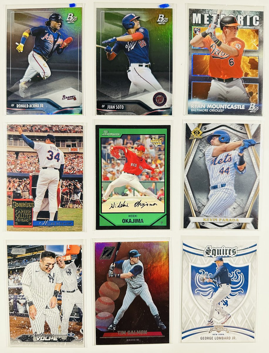 .50¢ each

**ALL .50¢ cards are 5 for $2.00**

*see pinned tweet for Stack Sale info*

#dwdstacksale16baseball2
#TBBCrew #TBBReposts