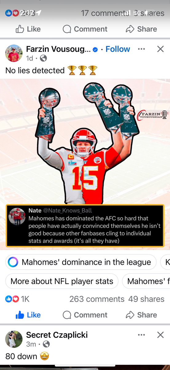 smitty3003's tweet image. Subscribe to reality and step away from that ref are for the Chiefs BS