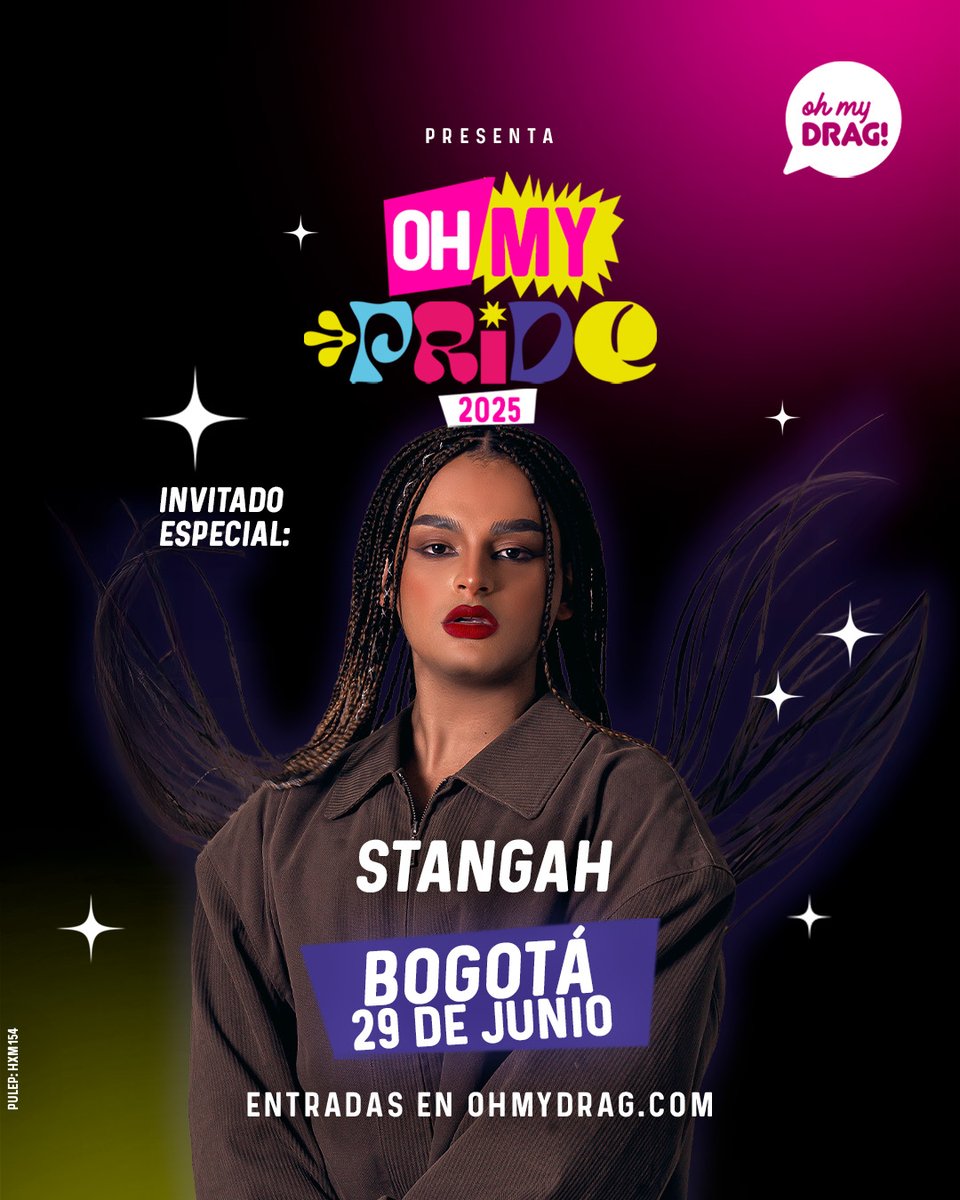 Oh My Pride! 🏳️🌈✨ (@ohmydrag) on Twitter photo 🎤 ¡La música en vivo se toma el #OhMyPride!
✨ Desde Venezuela —y hoy parte del movimiento queer en toda Latinoamérica— <a href="/rafaestanga/">Rafa Estanga</a> llega por primera vez a Bogotá con una presentación especial que une música, rebeldía y libertad. 🎟️ ohmydrag.com/pride 🎤 ¡La música en vivo se toma el #OhMyPride!
✨ Desde Venezuela —y hoy parte del movimiento queer en toda Latinoamérica— <a href="/rafaestanga/">Rafa Estanga</a> llega por primera vez a Bogotá con una presentación especial que une música, rebeldía y libertad. 🎟️ ohmydrag.com/pride
