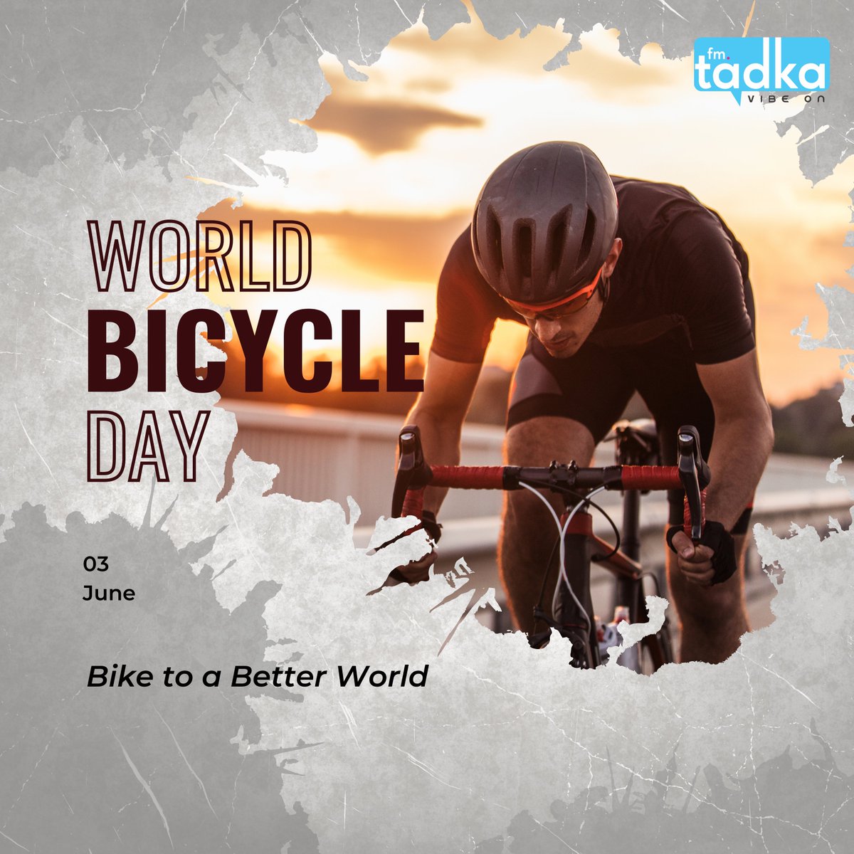 🌍🚴‍♂️ Two wheels, one planet — ride for a cleaner, greener future. 💚 

#WorldBicycleDay #PedalForChange #bicycle #bicycleday #biketoabetterworld #bicyclelove #bicyclelife #bicyclechallenge #FMTadka