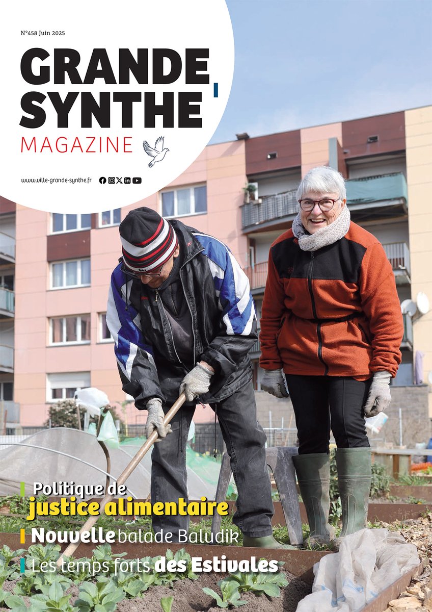 𝗚𝗥𝗔𝗡𝗗𝗘-𝗦𝗬𝗡𝗧𝗛𝗘 𝗠𝗔𝗚𝗔𝗭𝗜𝗡𝗘 𝗘𝗦𝗧 𝗔𝗥𝗥𝗜𝗩𝗘́ ! ❤️😀

Bonne lecture ! 😉

Pour le lire la version numérique rendez-vous ici : pulse.ly/ysmd9upeh2

#GrandeSynthe #MagazineMunicipal
