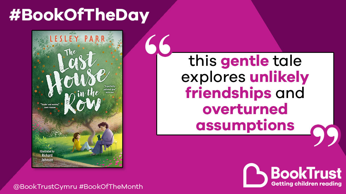 BookTrust (@booktrust) on Twitter photo Our #BookOfTheDay - and the <a href="/BookTrustCymru/">BookTrust Cymru</a> #BookOfTheMonth - is a lovely tale of intergenerational friendship, kindness, and giving people a second chance.
It's #TheLastHouseInTheRow by <a href="/WelshDragonParr/">Lesley Parr</a> and Richard Johnson:
booktrust.org.uk/book-recommend⦠<a href="/BarringtonStoke/">Barrington Stoke</a> Our #BookOfTheDay - and the <a href="/BookTrustCymru/">BookTrust Cymru</a> #BookOfTheMonth - is a lovely tale of intergenerational friendship, kindness, and giving people a second chance.
It's #TheLastHouseInTheRow by <a href="/WelshDragonParr/">Lesley Parr</a> and Richard Johnson:
booktrust.org.uk/book-recommend⦠<a href="/BarringtonStoke/">Barrington Stoke</a>
