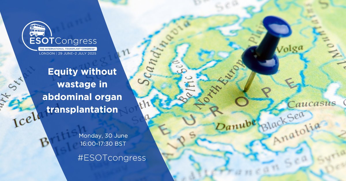 ⏳ Countdown to #ESOTcongress 2025! Today's spotlight is on a joint session with <a href="/BTStransplant/">BTS</a>. Chairs Krishna Menon &amp; Richard Baker will discuss liver offering systems, current challenges in the UK, and kidney sharing in Europe. 👉 esotcongress.org/scientific-pro…

See you 🔜  in London