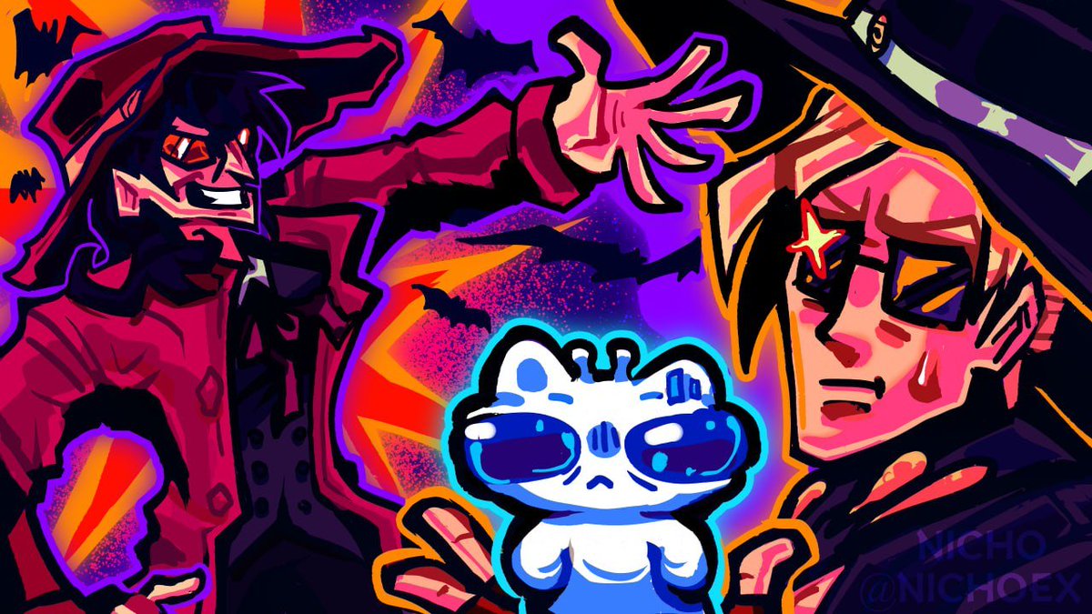 n1choEX's tweet image. #Alucard #johnny #hellsing #gulitygear #art #thumb