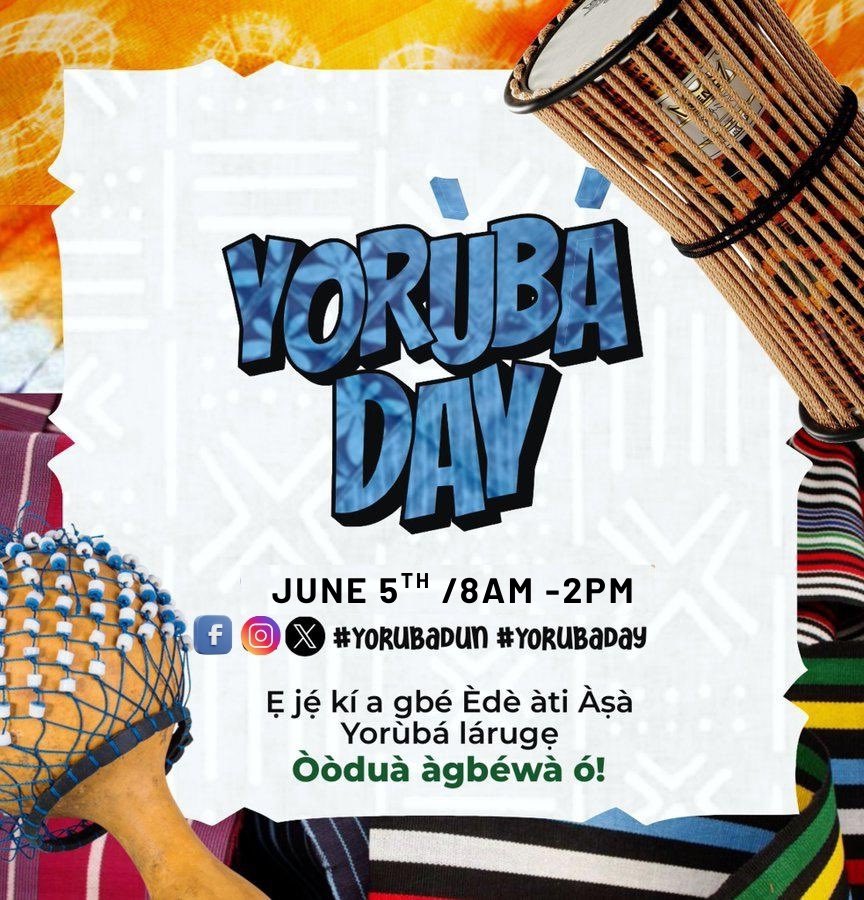 Mr Tom (@iamtommivill) on Twitter photo Permit me to put this out in English.
If you're participating, Pls kindly download a proper Yoruba keyboard from Appstore or Playstore or try "Microsoft Swift Keyboard "
Don't come here to confuse us by using English Alphabets to type Yoruba words that day o.
#Yorubadun Permit me to put this out in English.
If you're participating, Pls kindly download a proper Yoruba keyboard from Appstore or Playstore or try "Microsoft Swift Keyboard "
Don't come here to confuse us by using English Alphabets to type Yoruba words that day o.
#Yorubadun