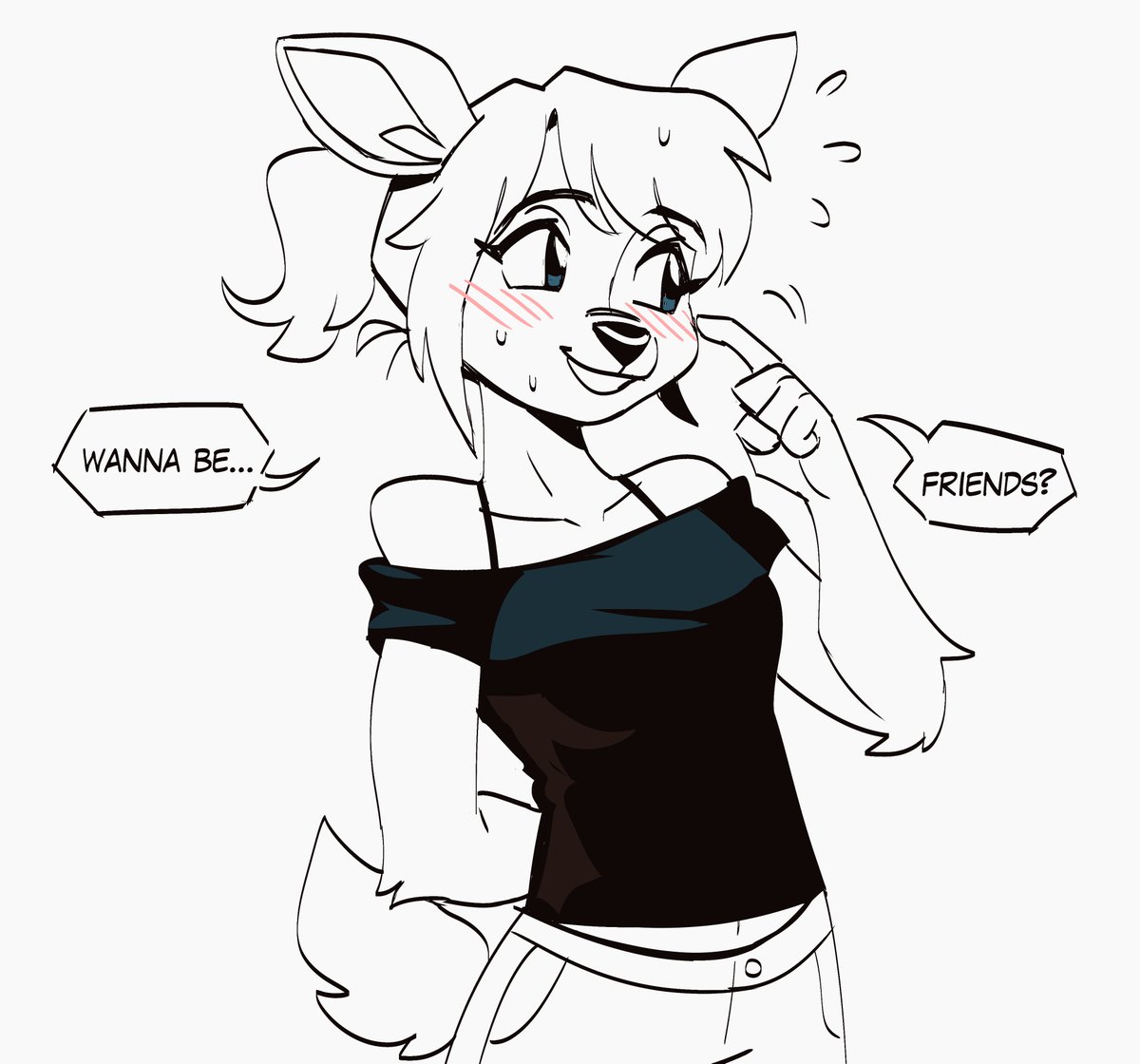 local doe is excited to meet new people ://3c