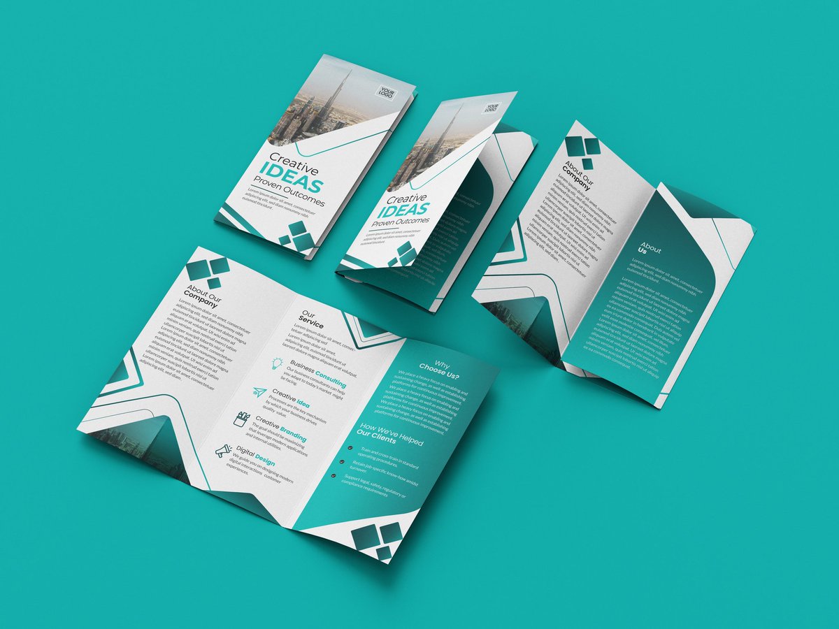 Lggrap's tweet image. 📁 Trifold Folder Design
Clean. Professional. Branded.

Designed to showcase services and leave a lasting impression.
Perfect for company profiles, events, or marketing kits.

💬 Like it? DM me for custom designs!

#TrifoldDesign #GraphicDesigner #PrintDesign #CreativeWork