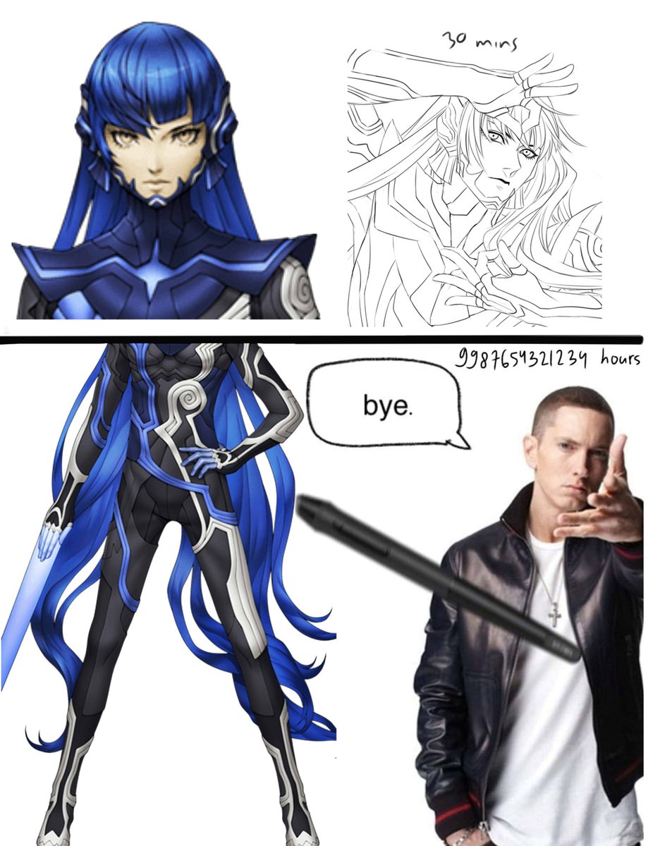 I still need ref everytime I draw Nahobino