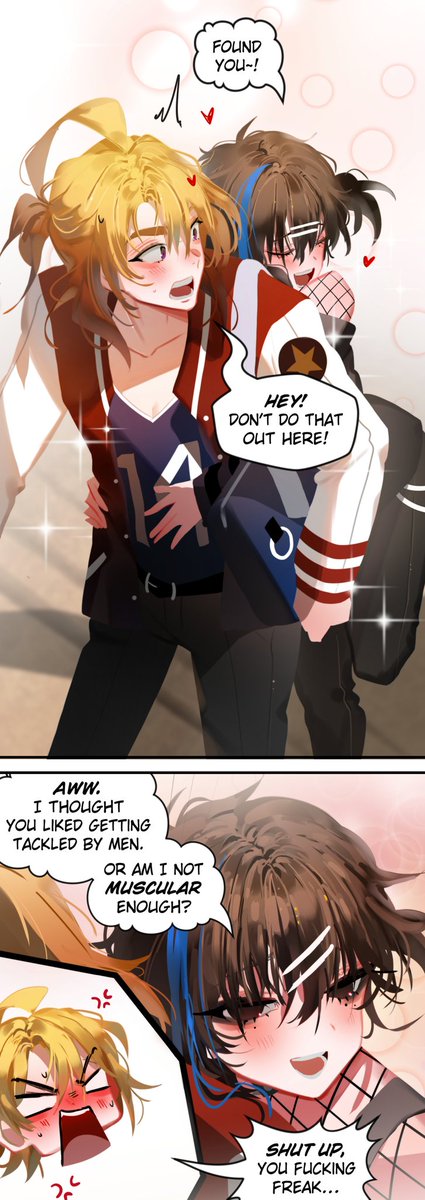 Merryweatherey's tweet image. Goth Boy &amp;amp; The Jock #11