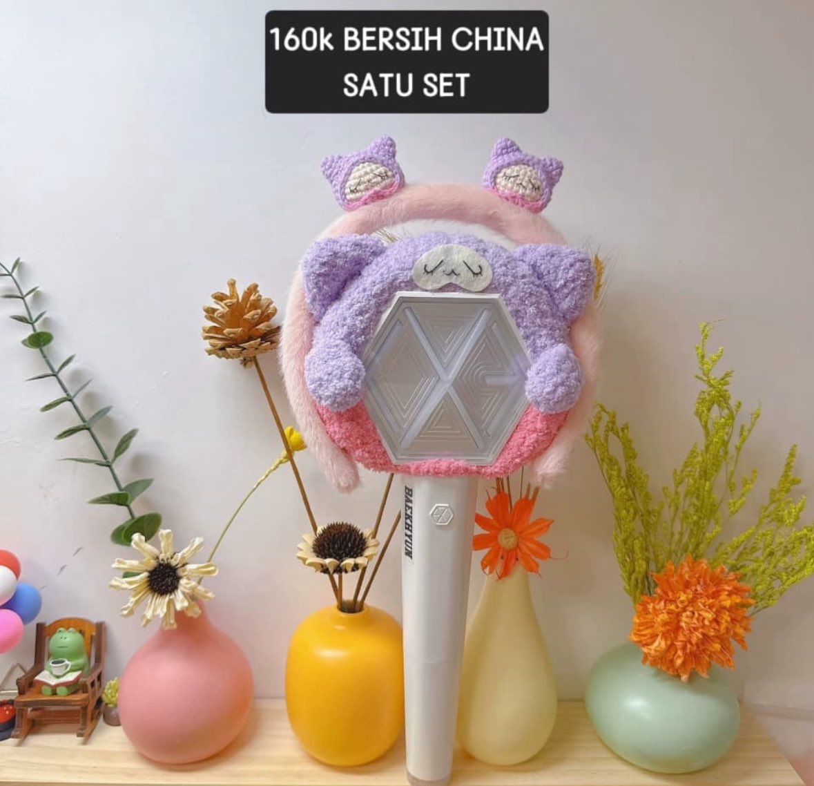 [🇮🇩GO] PO CH - LS ERIBONG COVER KKURU JAM

💰price on pict

✅ bersih ch
✅ go trusted
✅ bisa untuk reverie in jkt
✅ dom purwakarta &amp; jkt