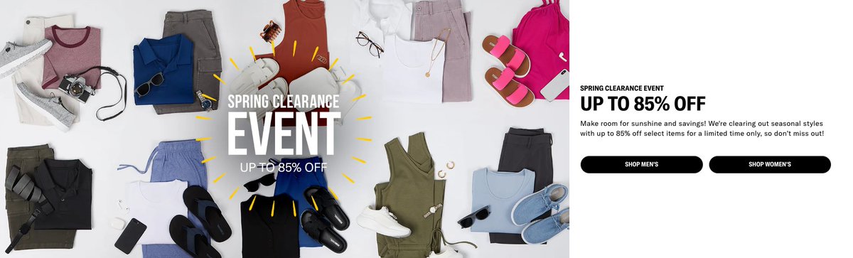 🌸 Spring Clearance at 32 Degrees! 🌸
🔥 Up to 85% off select styles! 🕒 Limited time only!
👉 Shop now: coupert.com/store/32degree…
Use Coupert for more savings! #32DegreesDeals #SpringSale #SaveWithCoupert #PromoCode