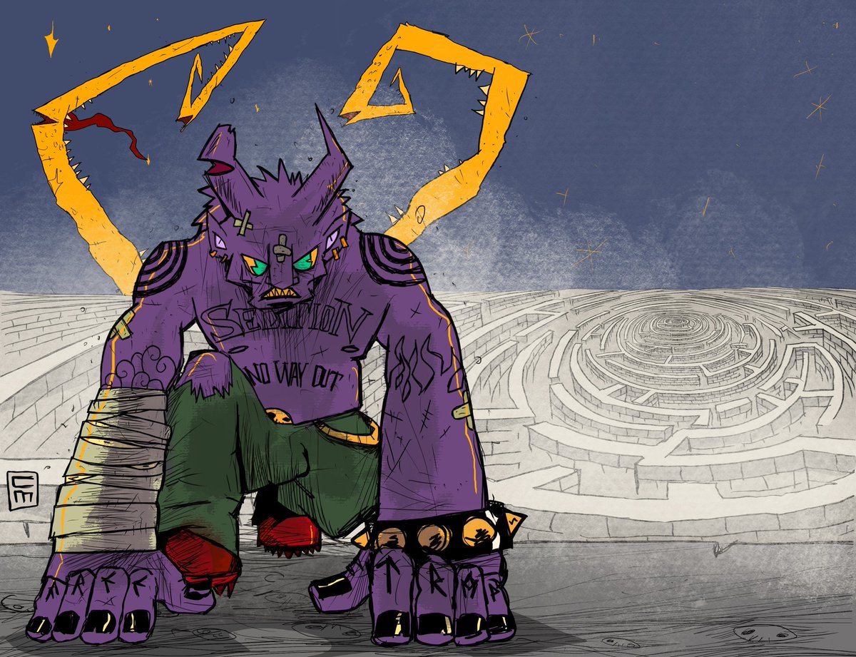 "Labyrinth"

#labyrinth 
#minotaurus
#nowayout 
#sedition 
#trap 
#free