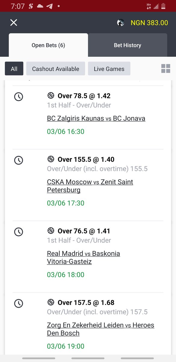 Basketball 🏀 🏀 
66 odd
Q3D2LD