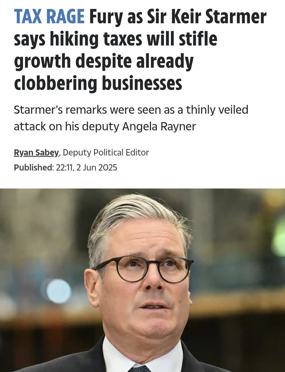 MelJStride's tweet image. Keir Starmer says "you can’t tax your way to growth" - yet his government has slapped British businesses with a £25 billion Jobs Tax.

As an entrepreneur who’s built businesses from the ground up, I know it’s enterprise - not the taxman - that drives economic growth.

I spoke to…
