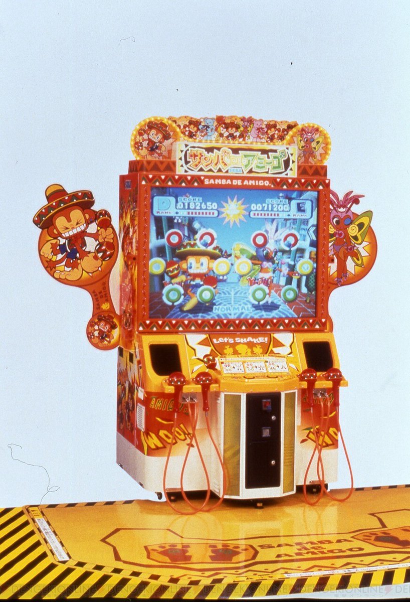 「リズムゲームいろいろ出ましたねぇ… セガのサンバDEアミーゴが好きでした」|シャイニングアッガイのイラスト