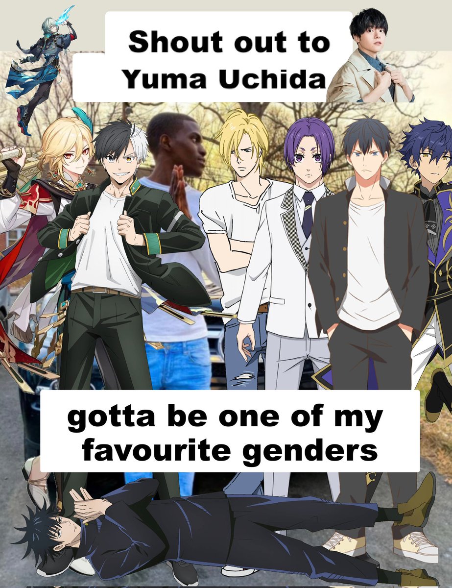 He voicing all the gay characters ✊