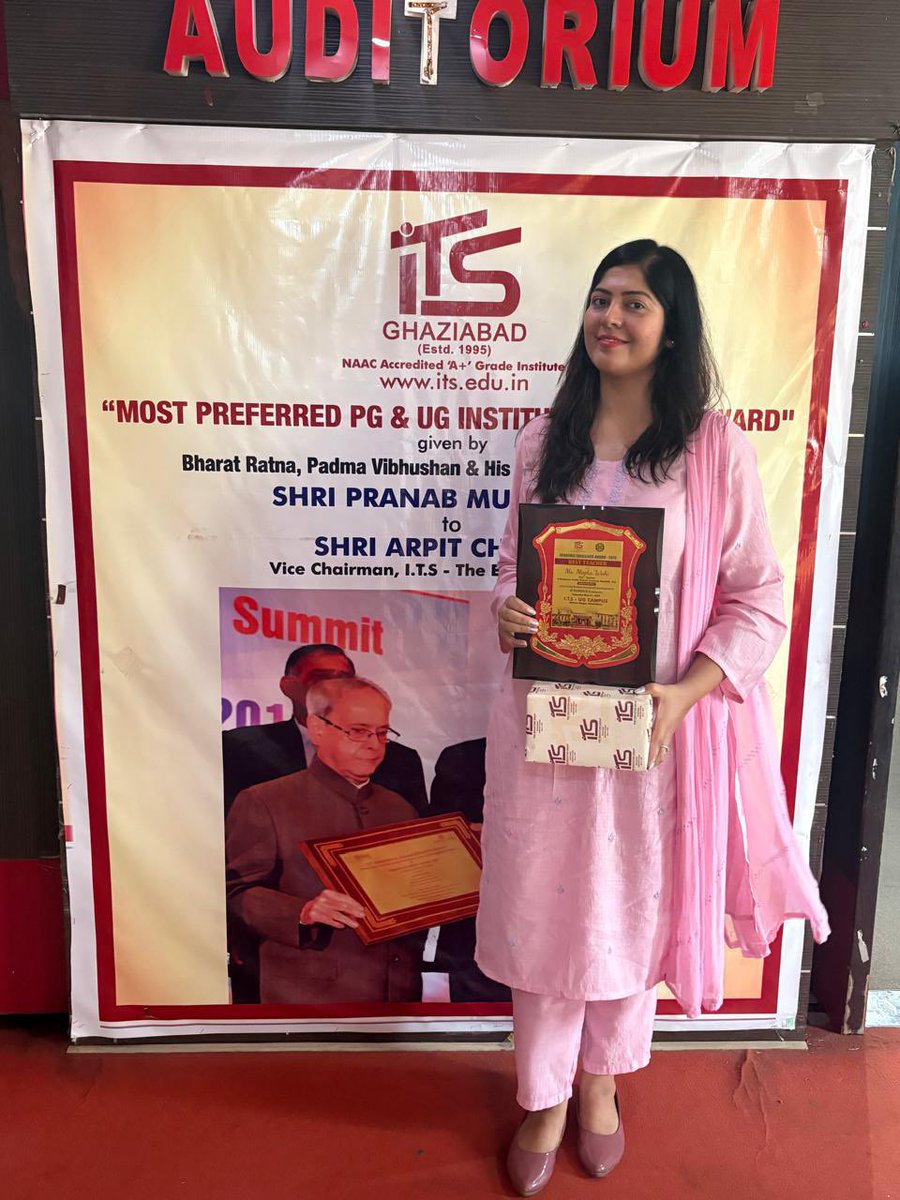 We are immensely proud to share that Ms. Megha Wahi, one of our dedicated faculty members, has been honored with the Academic Excellence Award for her outstanding contribution in the subject Tourism for Grade XII at Indirapuram Public School, Crossings Republik.