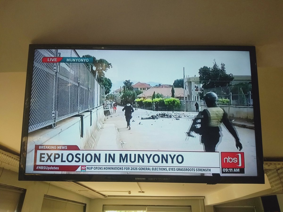 #BOMB blast at Munyonyo Martyrs Mini-Basilca. #martyrsday2025 #MartyrsDay.