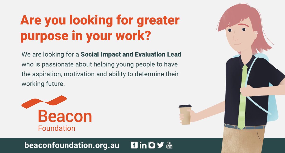 We are seeking a highly motivated, passionate, and adaptive individual to join our team as the Social Impact and Evaluation Lead.  This position is based in Hobart, Tasmania. Learn more:
seek.com.au/job/84652460?r…