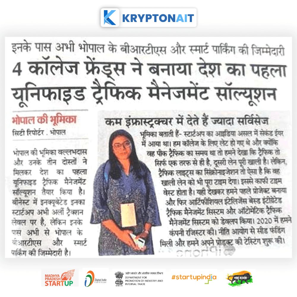 krypton_ai_tech's tweet image. 💡 Where It All Began
An old newspaper clipping reminds us of our roots — four college friends and a simple idea. What began as a spark during college now drives us to solve real-world problems through innovation.

#StartupJourney #FromIdeaToImpact #KryptonAITech #AIForChange